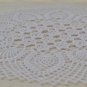 Round White Crochet Placemats - Handmade Crochet placemats