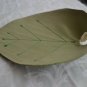 Green Leaf Coasters with beads - Drink Coasters - Beverage Coasters - Set of 4