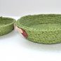 Pineapple fiber baskets bowls set of 2