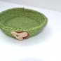 Pineapple fiber baskets bowls set of 2