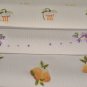 White kitchen cloth towels with hand embroidery set of 4