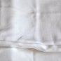 White silk crepe de chine- pure white crape silk- silk fabric one yard