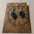 Blue Rodelle beads with blue square beads