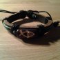 Adjustable leather bracelet