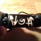 Adjustable leather bracelet