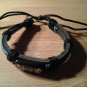 Adjustable leather bracelet