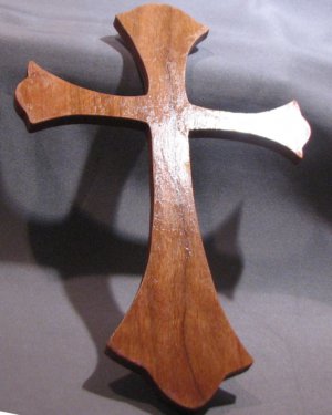 Shield Cross - Cherry