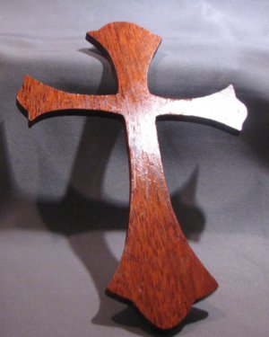 Shield Cross - Padauk