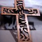 Leaf Cross - Walnut