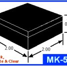 Small Plastic Boxes with Lids / Black / 12 Pack / MK-51