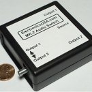 Stereo Audio Switch for 1 input to 2 outputs