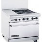 Pro Series ARW36-12G-4B 36" Range