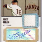 Matt Cain 2009 Topps Autographed Jersey #TSAR-MC Giants #/489