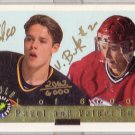Pavel Bure Valeri Bure Gold Autographed 1992 Classic #pvb #/6,000 Canucks Rangers Canadiens