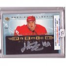 Henrik Zetterberg Red Wings 2003-04 UD Premier Collection Signatures PS-HZ