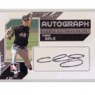 Chris Sale Autograph 2011 ITG Heroes and Prospects Full Body Autographs Silver #CS White Sox