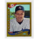 Joe Torre 2002 Topps Chrome Refractor #305 Yankees, Dodgers