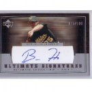 Barry Zito 2002 Ultimate Collection Ultimate Signatures Autograph #/199 #T1BZ1 Giants