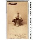 1887 Old Judge Samuel Crane 2nd Base Washington