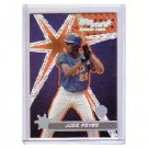 Jose Reyes RC 2001 Topps Stars Rookie #196 Mets Marlins Blue Jays