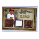 Ryan Zimmerman 2006 UD Artifacts Gold Limited Apparel #MLB-RZ RC Nationals #/150
