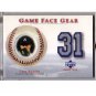 Greg Maddux 2003 Upper Deck Game Face Gear Jersey #GM2 Braves Dodgers
