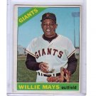 Willie Mays 1966 Topps Baseball #1 Giants HOF