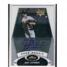 Jed Lowrie 2008 Finest Autographed RC Redemption #10 of 10 Red Sox A's