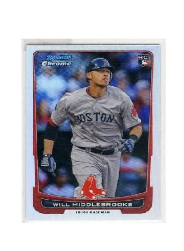 Will Middlebrooks 2012 Bowman Chrome Refractor RC #189 Red Sox