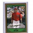 Justin Upton 2007 Bowman Gold #BDP3 Diamondbacks
