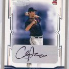 Cliff Lee #/50 Auto 2005 Throwback Threads Autograph #94 Phillies