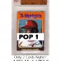 Lou Brock 1975 Topps Mini #2 Highlights BGS 7 Cardinals, HOF