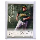 Eric Chavez 1999 Skybox Autographics RC Autograph #27