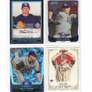 Matt Moore RC 4 card Rookie Lot Tampa Bay Rays