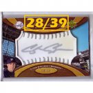 Chris Capuano #/39 Auto 2007 Sweet Spot Signatures Silver Stitch Ink Auto #SS-CC Dodgers Yankees