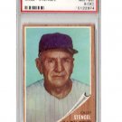 Casey Stengel 1962 Topps #29  PSA 8 (OC) NM-MT  Mets