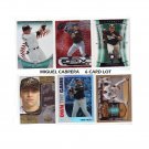 Miguel Cabrera 6 Card lot of Premium & Insert Cards Tigers Marlins