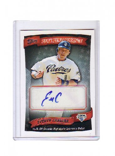 Everth Cabrera 2010 Topps Peak Performance Autograph #PPA-EC Padres
