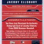 Jacoby Ellsbury 2006 Bowman SOF Certified RC Autograph #SOF-JE Red Sox