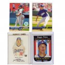 Hiroki Kuroda RC Lot  2008 4-Card Rookie Lot Yankees, Dodgers