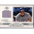 Shawn Green 2001 UD Pros & Prospects Specialty Jersey #S-SG Dodgers