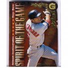 Nomar Garciaparra #/500 1997 Donruss Spirit of the Game Gold Press Proof #412 Dodgers #/500