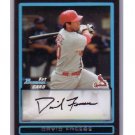 David Freese 2009 Bowman Prospects #BP38 Cardinals 1st Bowman Card!