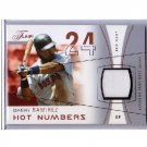 Manny Ramirez #/74 2004 Flair Hot Numbers Authentic Jersey #HN-MR Red Sox