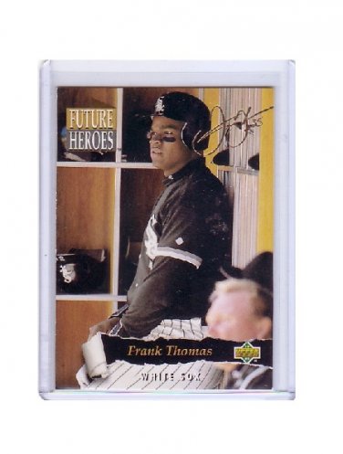 Frank Thomas 1993 Upper Deck Future Heroes Gold Script #62 White Sox