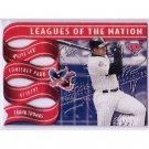 Frank Thomas 1997 Leaf Leagues of the Nation Die-Cut #7 White Sox  #/2500