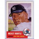 Mickey Mantle 1991 Topps Archives 1953 #82 Yankees