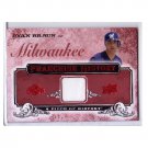 Ryan Braun 2008 UD Piece of History Franchise History FH29 Brewers