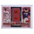Ryan Braun/Ryan Zimmerman 2008 UD Piece of History Cut from Same Cloth #CSC-82 Brewers #/99