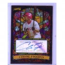 Chone Figgins 2008 Stadium Club Stained Glass Autograph #BTA-CF Dodgers, Angels